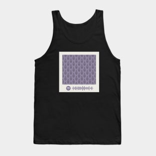 Grim Grinning Ghosts Spotify QR Code Tank Top